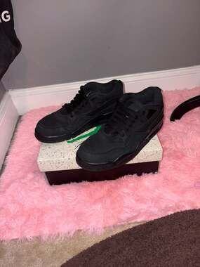 Air Jordan 4 RM 'Black Cat' Low Top Sneakers FQ7939-004